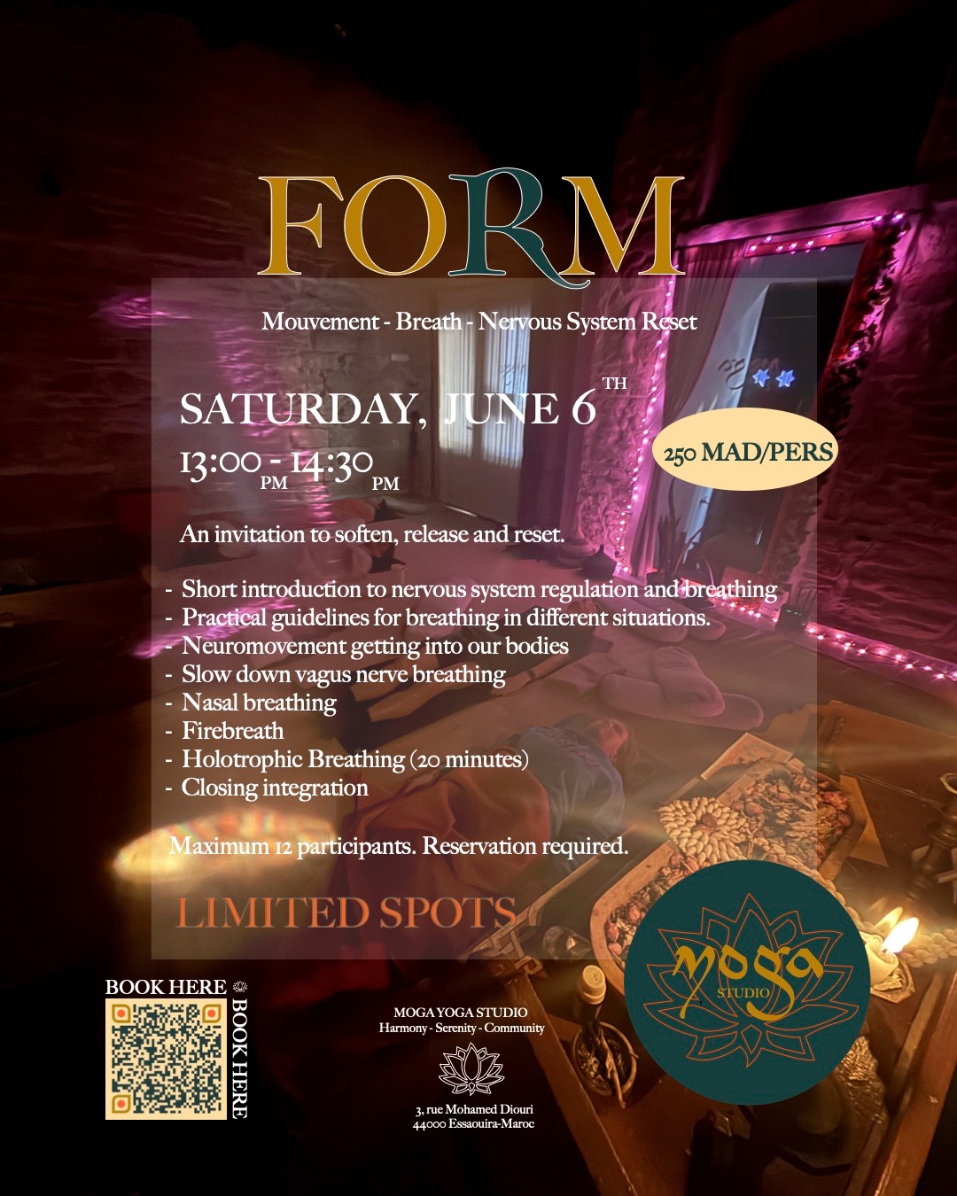 FORM 4 : Movement - Breath - Nervous System Reset - WORKSHOP