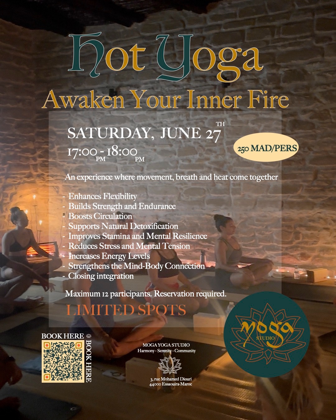 Hot Yoga : Awaken Your Inner Fire - WORKSHOP